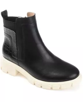Женские ботильоны Jeeva Lug Sole Journee Collection, черный