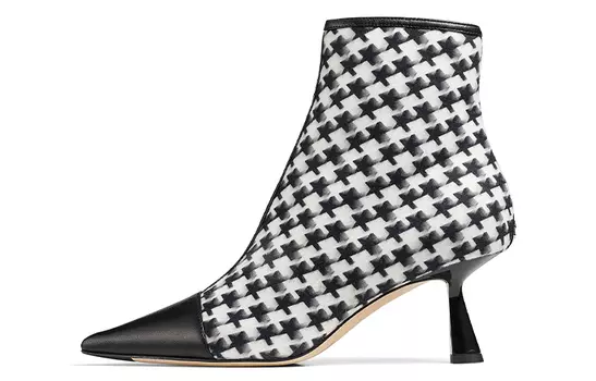 Женские ботильоны Jimmy Choo, черный/белый