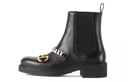Женские ботинки Gucci, черный