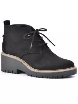 Женские ботинки чукка из искусственной замши Daniella Platform White Mountain, цвет black/suedette