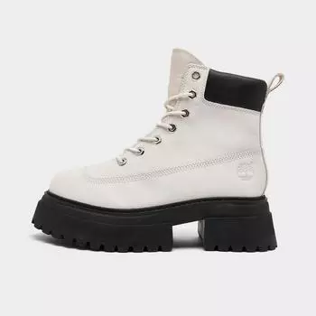 Женские ботинки на шнуровке Timberland Sky 6 дюймов, белый