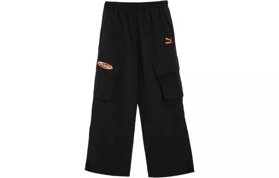 Женские брюки-карго Puma, цвет Black
