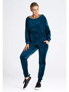 Женские брюки regular fit Figlfigl, синий