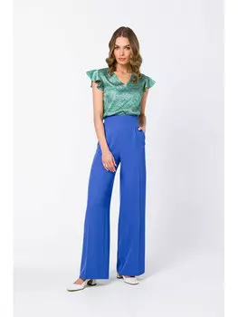 Женские брюки regular fit Stylove, синий