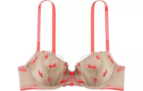 Женские бюстгальтеры Victoria's Secret, Coral Red Print