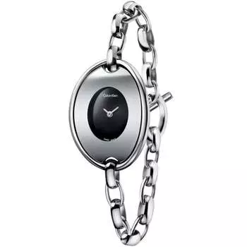 Женские часы Calvin Klein с черным циферблатом