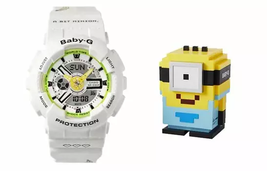 Женские часы CASIO BABY-G, Белый