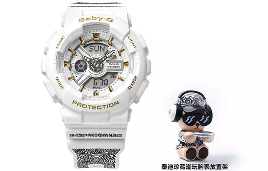 Женские часы CASIO BABY-G, Белый