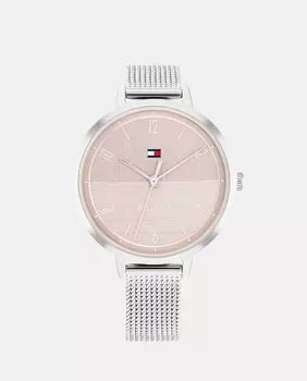 Женские часы Florence 1782578 со стальной сеткой Tommy Hilfiger, серебро
