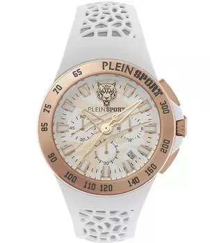 Женские часы Philipp Plein Thunderstorm Chronograph, белый