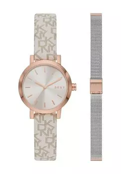 Женские часы Soho NY6605SET DKNY, кремовый
