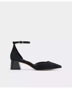 Женские черные кожаные туфли Aldo, черный