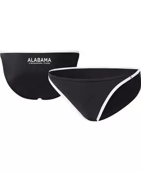 Женские черные плавки бикини Alabama Crimson Tide Play Action G-III 4Her by Carl Banks, черный