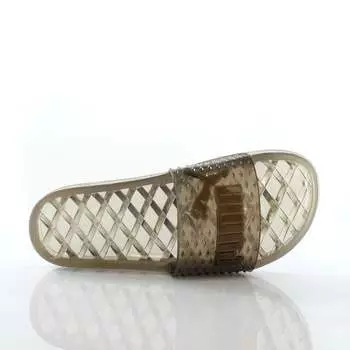 Женские черные шлепанцы Fenty Jelly X Rihanna Puma, черный