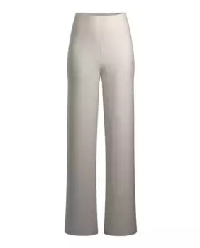 Женские длинные брюки прямого кроя Hugo Boss, цвет Crudo