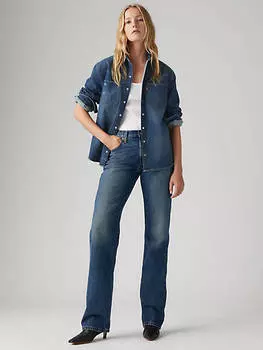 Женские джинсы 501 90-х годов Levi's, цвет Flash Full - Dark Wash