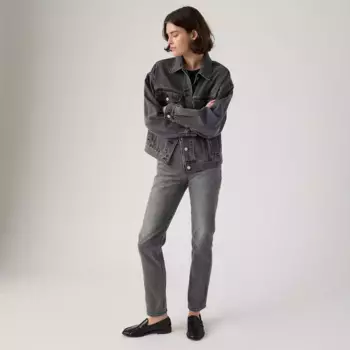 Женские джинсы Wedgie Slim Fit Levi's, цвет After Hours - Grey