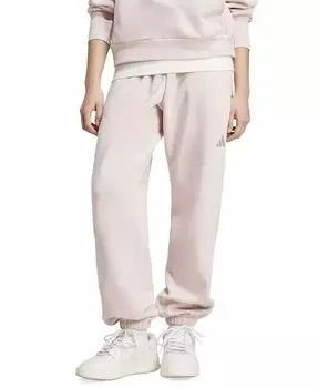 Женские флисовые спортивные штаны свободного кроя All SZN adidas, розовый