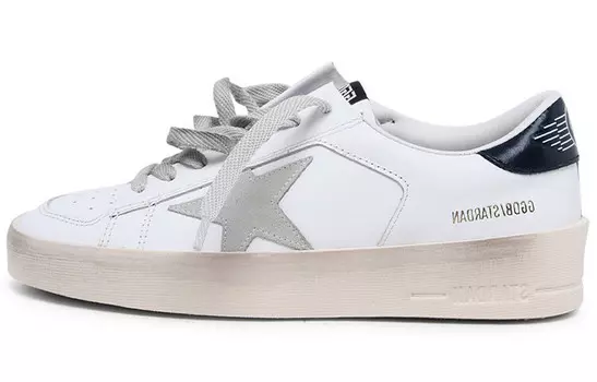 Женские кеды Golden Goose с нашивкой «Звезда», белый
