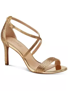 Женские классические сандалии Darria с ремешками Thalia Sodi, цвет Gold Metallic