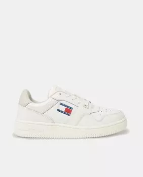 Женские кожаные кроссовки Tommy Jeans, белый