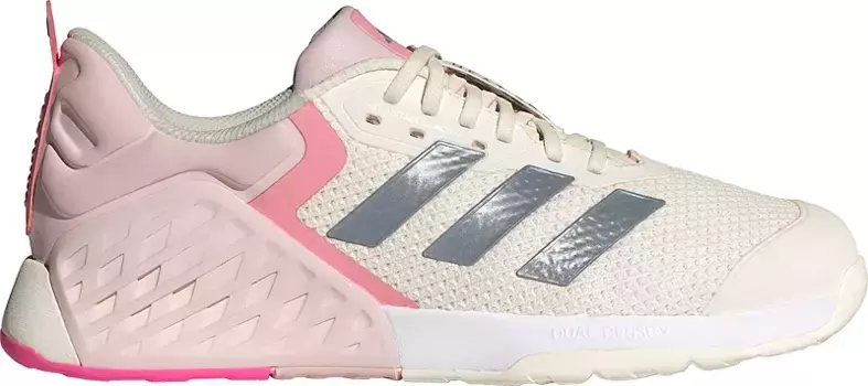 Женские кроссовки Adidas Dropset 3, цвет Bright White/Pale Pink