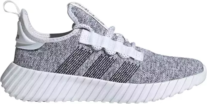 Женские кроссовки Adidas Kaptir Flow, цвет Black/White/Metallic Slvr