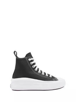 Женские кроссовки chuck taylor all star move черные Converse