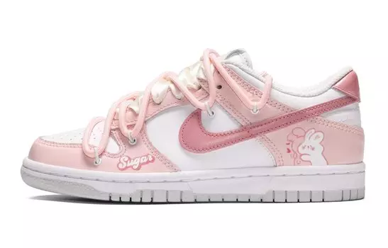 Кроссовки Nike Air Force 1 Skateboard Shoes Women's Low-Top Pink