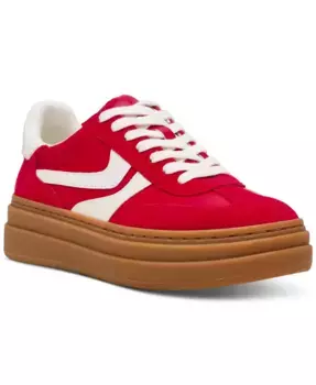 Женские кроссовки Dodge Triple Platform на шнуровке Steve Madden, мультиколор