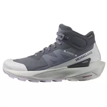 Женские кроссовки Elixir Activ Mid GORE-TEX 'India Ink Orchid Petal' Salomon