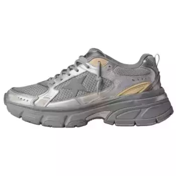 Женские кроссовки Golden Goose, серебристый