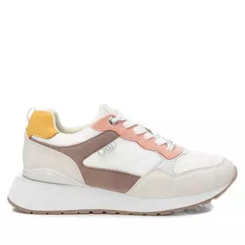 Женские кроссовки на шнуровке от XTI, цвет ice / pink