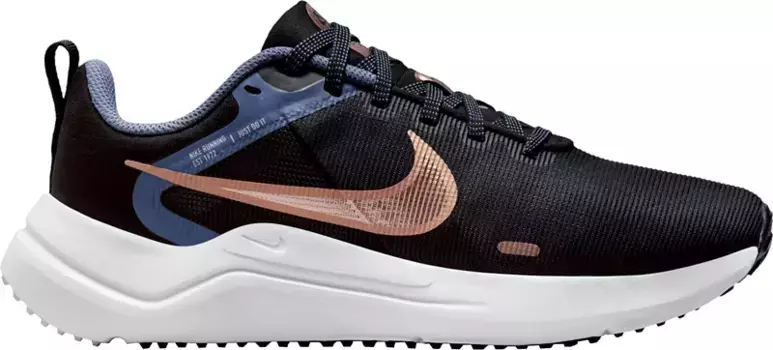 Женские кроссовки Nike Downshifter 12, цвет Black/Metallic Red Bronze