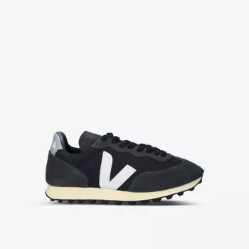Женские кроссовки Rio Branco из сетки и кожи Veja, черный
