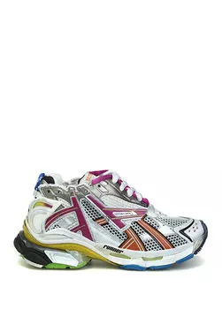 Женские кроссовки runner с цветными блоками Balenciaga