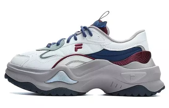 Женские массивные кроссовки Fila Fusion Bianco