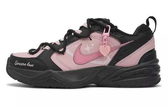 Женские массивные кроссовки Nike Air Monarch 4, Black/Pink