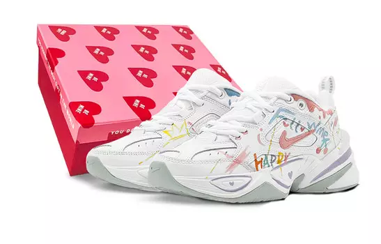 Женские массивные кроссовки Nike M2K, Белый