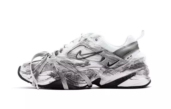Кастомизированные кроссовки Nike M2K Chunky Sneakers Women, серый