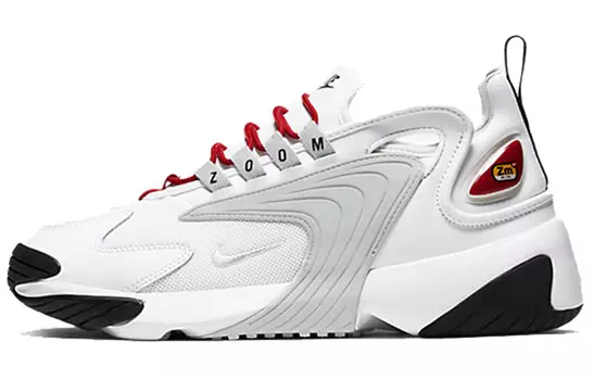 Женские массивные кроссовки Nike Zoom 2K, белый/серый