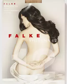 Женские матовые прозрачные колготки Falke плотностью 12 ден, цвет Scala