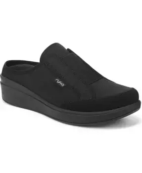 Женские моющиеся шлепанцы Lounge Slip On Mules Ryka, черный