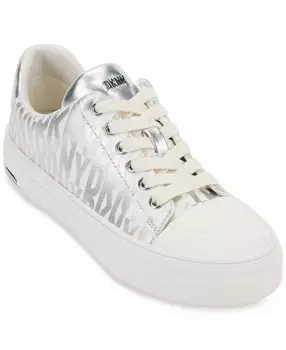 Женские низкие кеды York на шнуровке DKNY