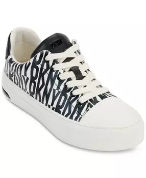 Женские низкие кеды York на шнуровке DKNY