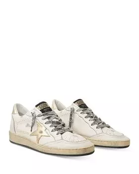 Женские низкие кроссовки Ball Star Golden Goose