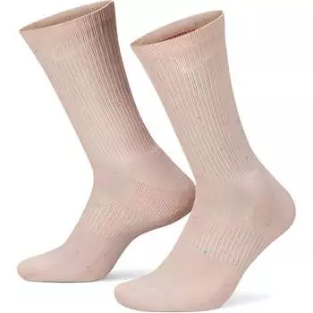 Женские носки Nike до середины икры, цвет 2 double packs (Oxford Powder / Dream Venice)