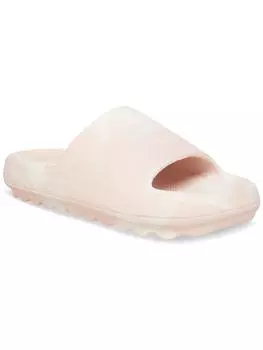 Женские переработанные шлепанцы для бассейна Cloudd Cool Planet by Steve Madden, розовый/белый