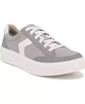 Женские платформенные кроссовки Madison-Lace на шнуровке с закрытым круглым носком Dr. Scholl's, серый