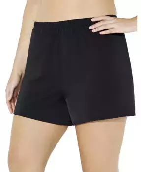 Женские плавательные шорты Relaxed Fit Swimsuits for All, черный